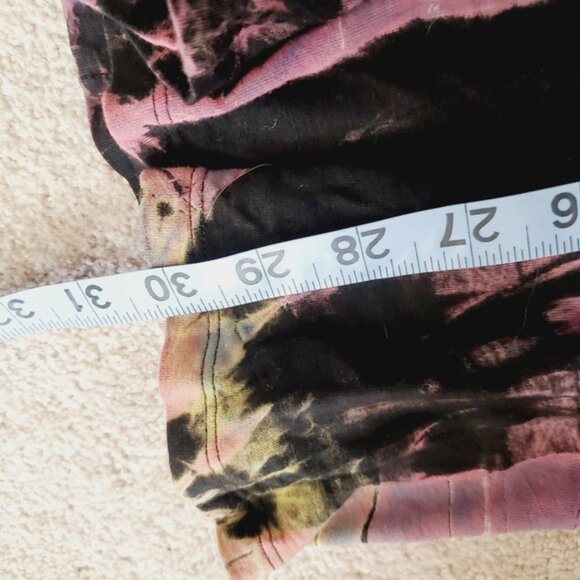 Wanderlust Calgary Boho Artsy Tye Dye Lagenlook Beach Cover Tunic Dress M - Picture 5 of 7